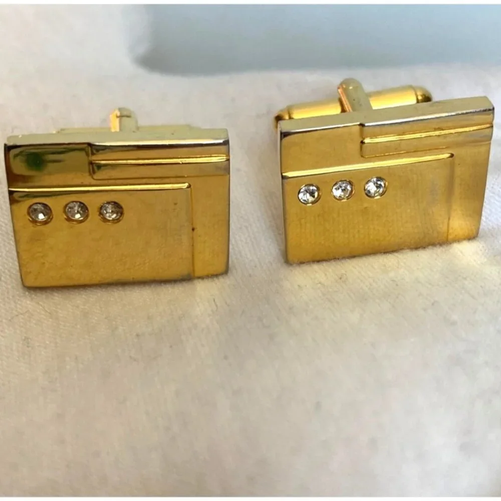 Vintage Mens Cufflinks Tie Clips Collar Bar Lot Silver Gold Tone Swank Unbranded